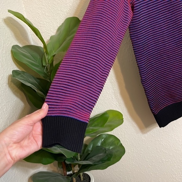 Inc layered striped knit sweater - Picture 5 of 9